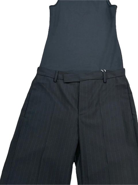 MM6 Maison Margiela spaghetti-strap jumpsuit - Black - zdjęcie produktu nr 2