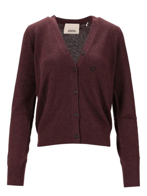 ISABEL MARANT Carline buttoned cardigan - Red - zdjęcie produktu nr 1
