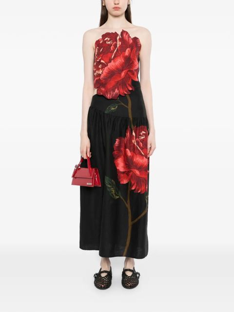 FARM Rio Rosalia Artisanal maxi dress - Black - zdjęcie produktu nr 2