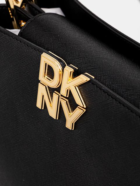 Dkny torebka skórzana FOSTER kolor czarny R52D1L92