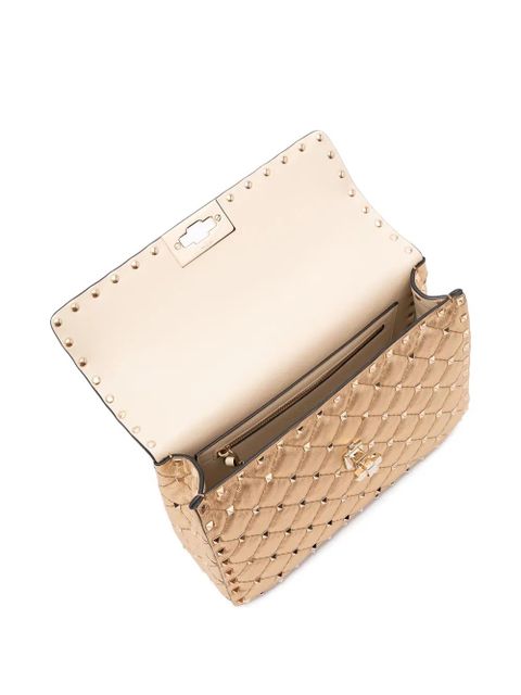 Valentino Garavani Rockstud Spike shoulder bag - Neutrals