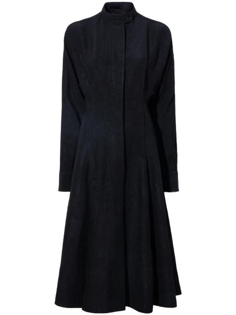 Proenza Schouler Flou crinkled shirtdress - Black - zdjęcie produktu nr 1
