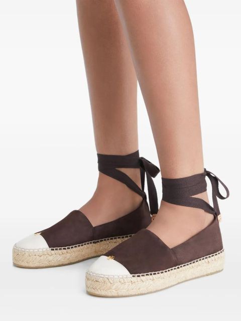 Tory Burch suede espadrilles - Brown - zdjęcie produktu nr 2