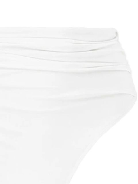 Jacquemus The Drapeado bikini bottoms - White - zdjęcie produktu nr 2