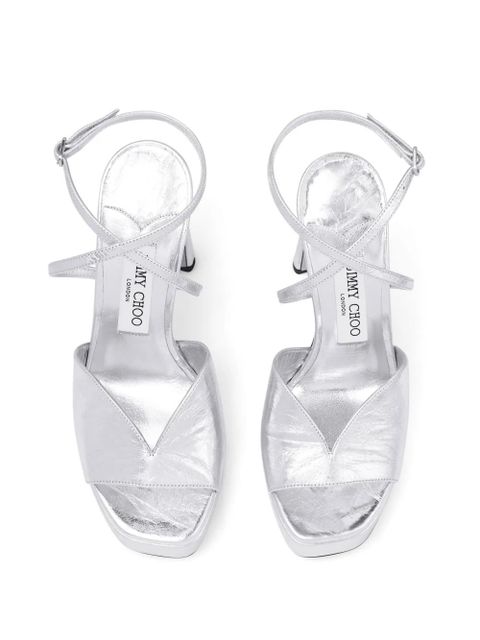Jimmy Choo 125mm Karli sandals - Grey