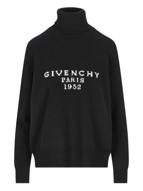 Givenchy logo-detail turtleneck sweater - Black - zdjęcie produktu nr 1