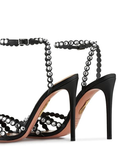Aquazzura 105mm Tequila sandals - Black
