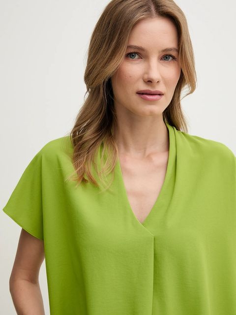 Joseph Ribkoff bluzka damska kolor zielony gładka 251087