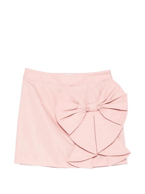 Essentiel Antwerp bow-detail mini skirt - Pink - zdjęcie produktu nr 1