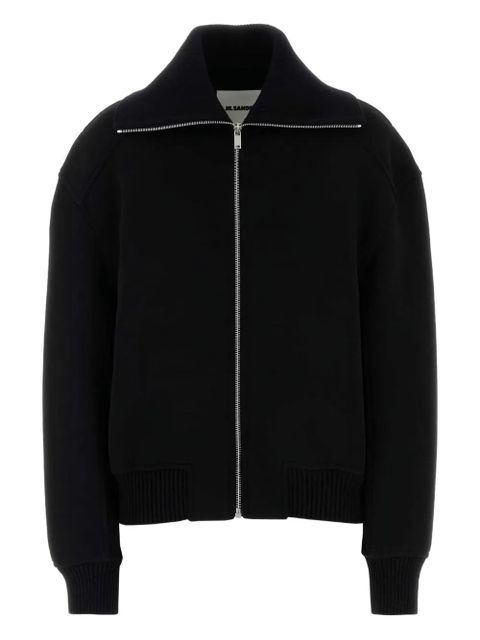 Jil Sander zip-front jacket - Black - zdjęcie produktu nr 1