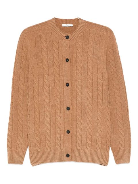 The Row Loneke cable-knit cardigan - Brown - zdjęcie produktu nr 1
