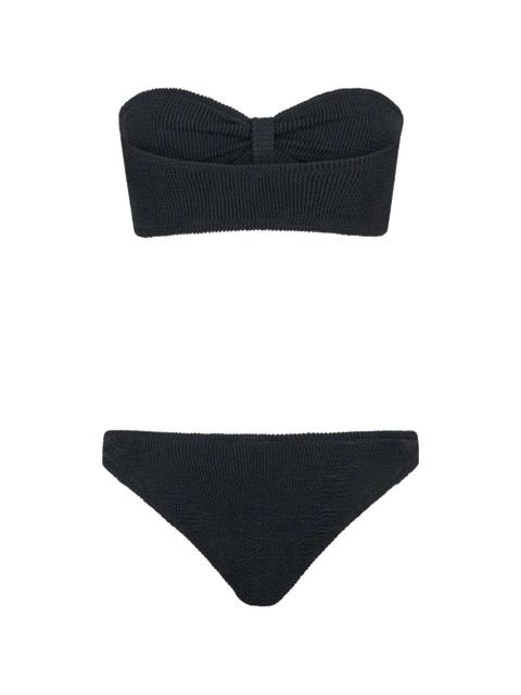 Hunza G Jean textured bikini - Black - zdjęcie produktu nr 2