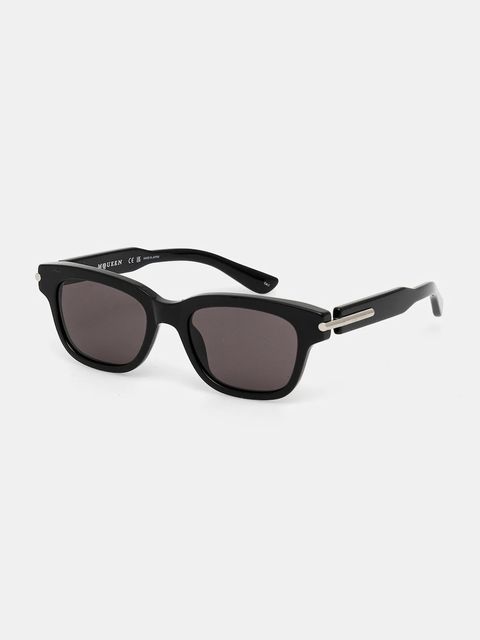 Alexander McQueen okulary przeciwsłoneczne kolor czarny AM0497S - zdjęcie produktu nr 1