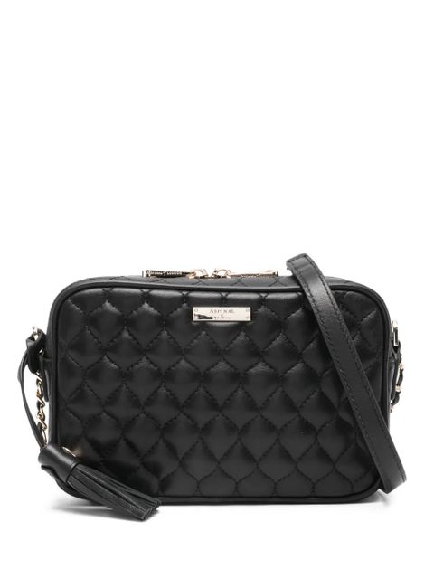 Aspinal Of London Alice quilted crossbody bag - Black - zdjęcie produktu nr 1