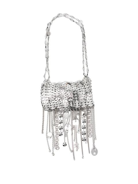 Rabanne Hanging Charms Discs Shoulder Bag - Silver - zdjęcie produktu nr 2