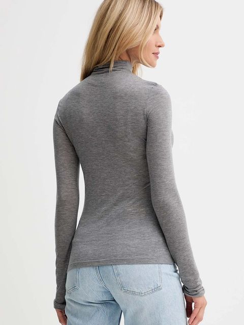 Calvin Klein longsleeve z dodatkiem wełny