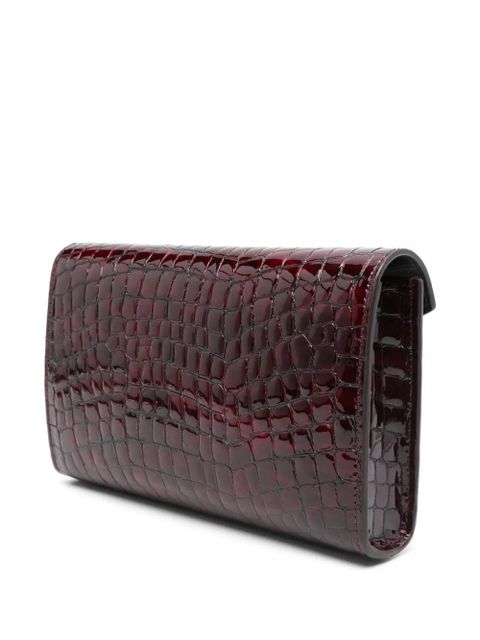 ANINE BING small Elly clutch bag - Red