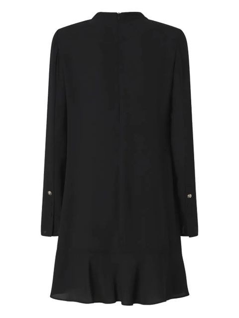 PINKO Arancino ruffled mini dress - Black - zdjęcie produktu nr 2