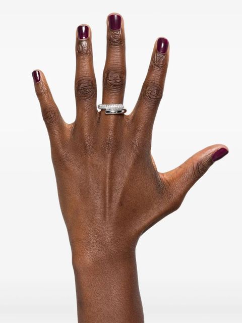 Swarovski Dextera crystal band ring - Silver - zdjęcie produktu nr 2