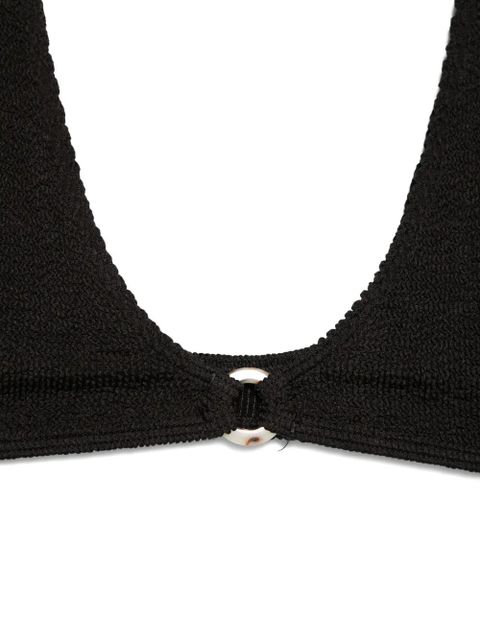 Bond-eye Scout ring bikini top - Black