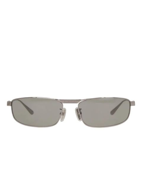 Balenciaga Eyewear rectangle-frame sunglasses - Silver