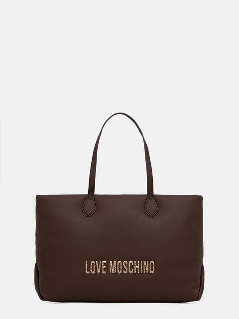 Love Moschino torebka kolor brązowy JC4395PP0NKD031A - zdjęcie produktu nr 1