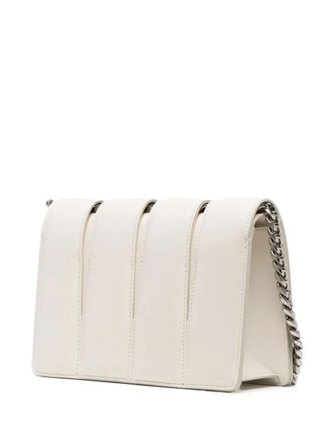 Alexander McQueen Slash stud-detailing chain-link bag - White