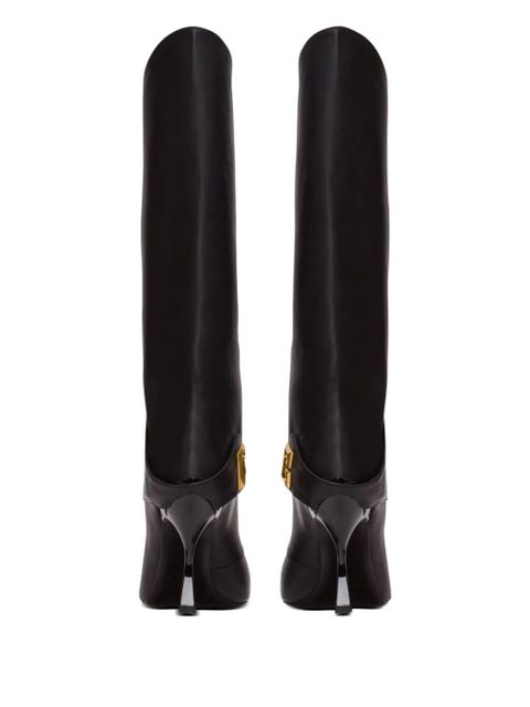 Balmain leather boots - Black - zdjęcie produktu nr 2