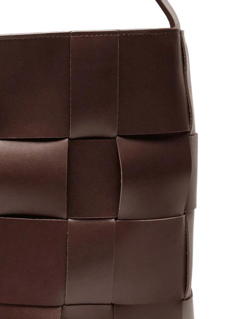 St. Agni large woven tote bag - Brown