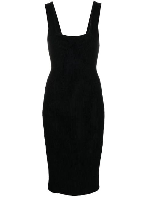 WARDROBE.NYC sleeveless midi dress - Black - zdjęcie produktu nr 1