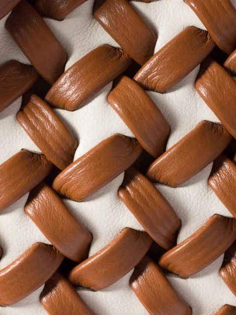 Miu Miu Wander woven shoulder bag - Brown