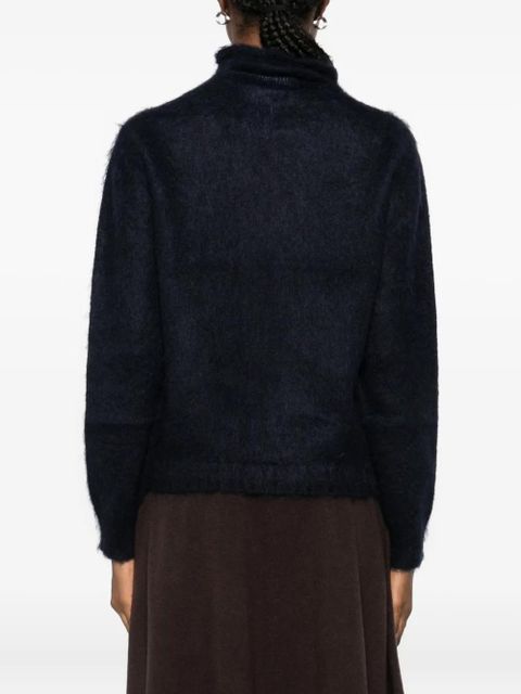 Max Mara roll-neck sweater - Blue