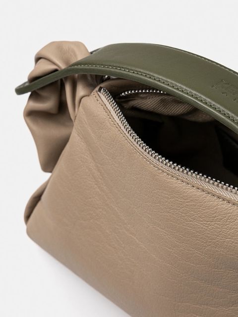 Kenzo torebka skórzana kolor beżowy FF52SA818L1B.11