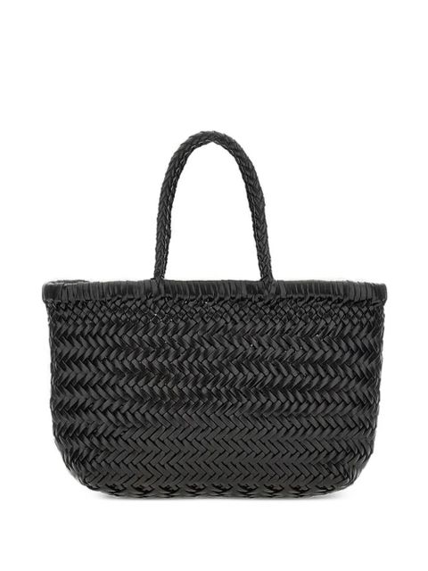 DRAGON DIFFUSION leather tote bag - Black - zdjęcie produktu nr 1