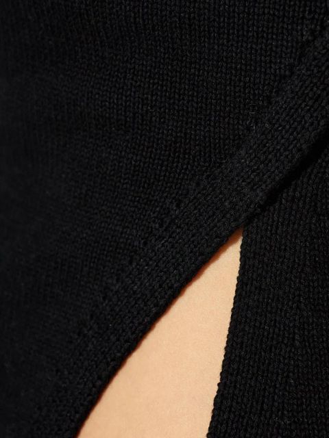 Cult Gaia Lou ribbed top - Black