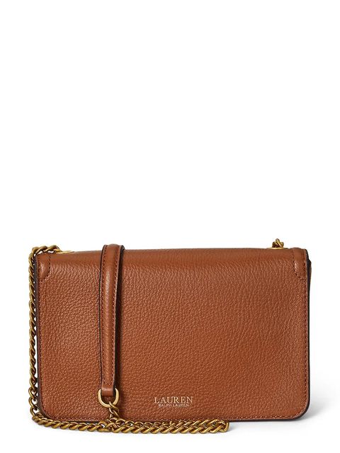 Lauren Ralph Lauren portfel skórzany damski kolor brązowy 432977374 - zdjęcie produktu nr 2