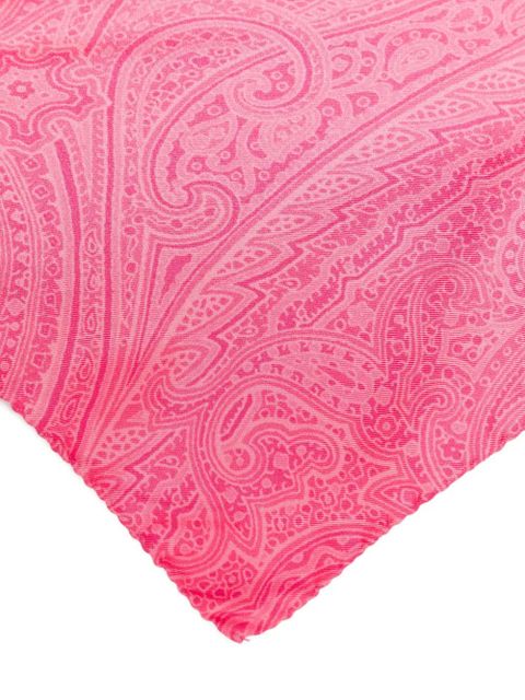 ETRO paisley-print hair accessory - Pink