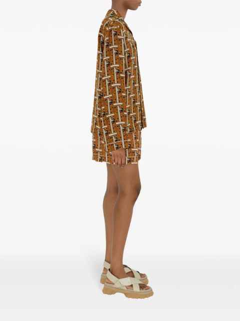 Burberry Bus pajama top - Orange