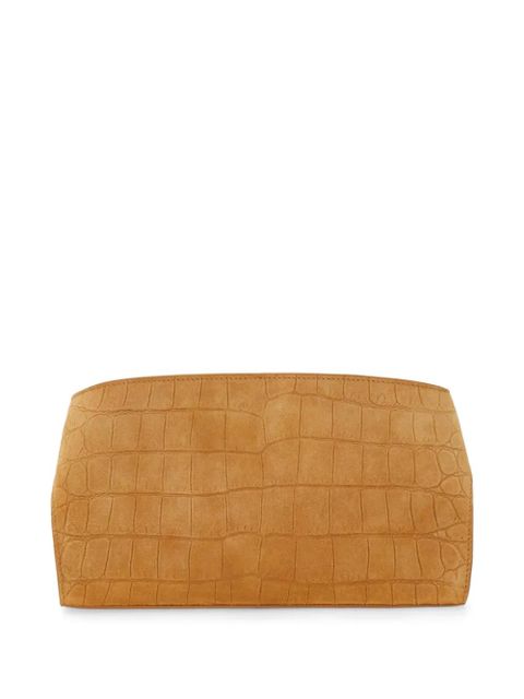 Ferragamo mini Hug crocodile-effect crossbody bag - Neutrals - zdjęcie produktu nr 2