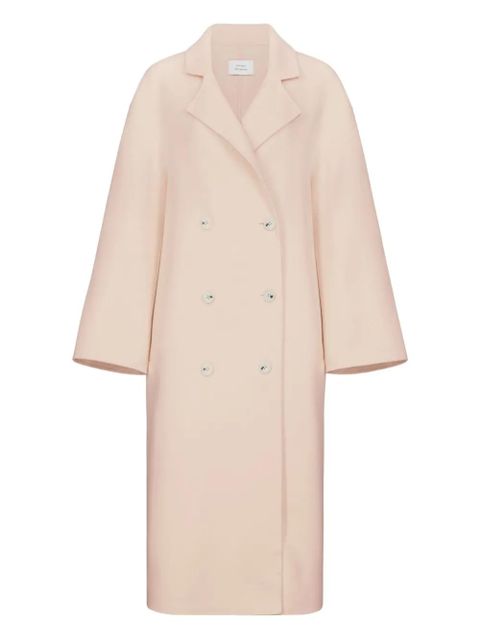 LouLou de Saison Borneo Lds double-breasted coat - Pink - zdjęcie produktu nr 1