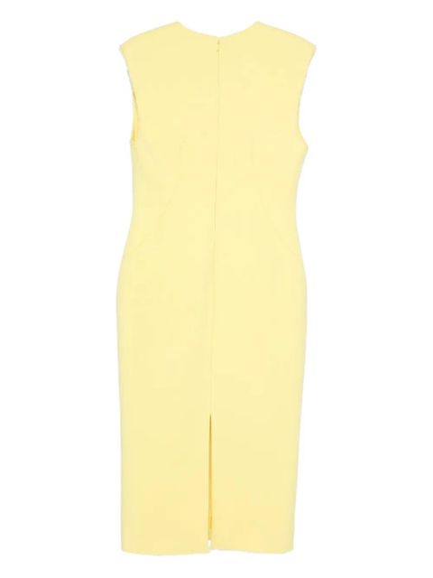 Givenchy V-neck split dress - Yellow