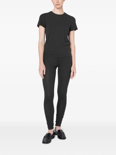 American Vintage Ypawood short-sleeve crew-neck T-shirt - Black - zdjęcie produktu nr 2