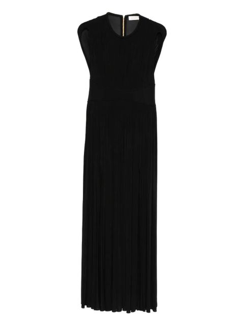 ZIMMERMANN pleated-skirt sleeveless midi dress - Black - zdjęcie produktu nr 1