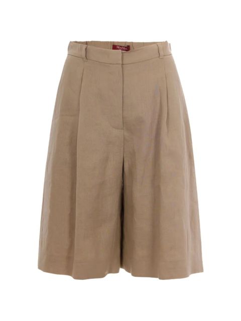 Max Mara wide-leg Bermuda trousers - Neutrals - zdjęcie produktu nr 1