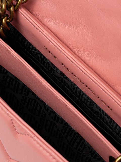 Kurt Geiger London torebka skórzana KENSINGTON kolor pomarańczowy 3586257109