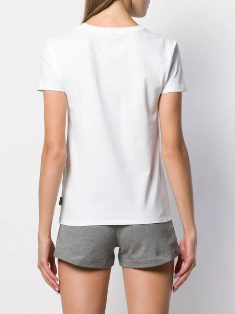 Moschino logo print T-shirt - White