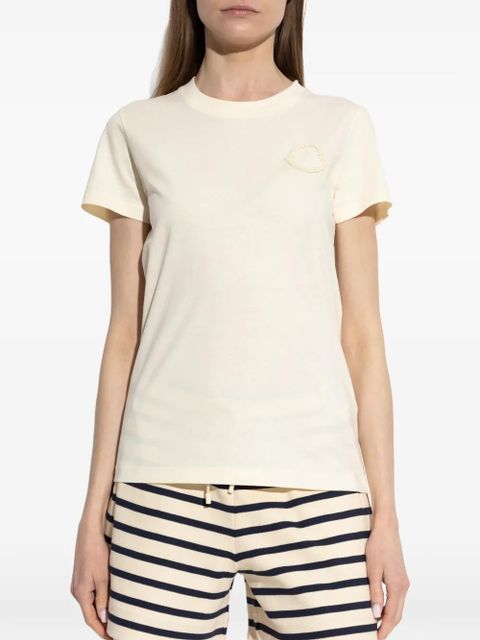Moncler logo-detail T-shirt - Neutrals