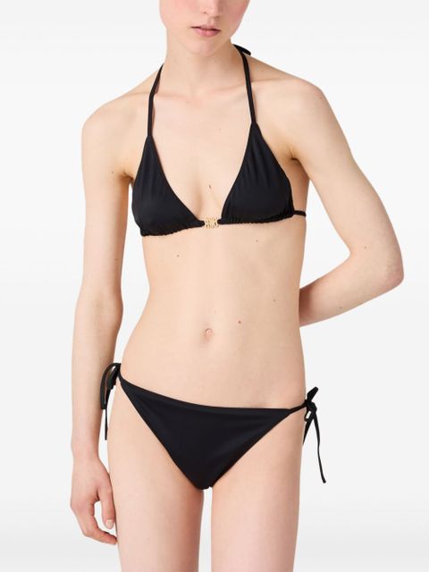 Miu Miu jersey bikini bottoms - Black