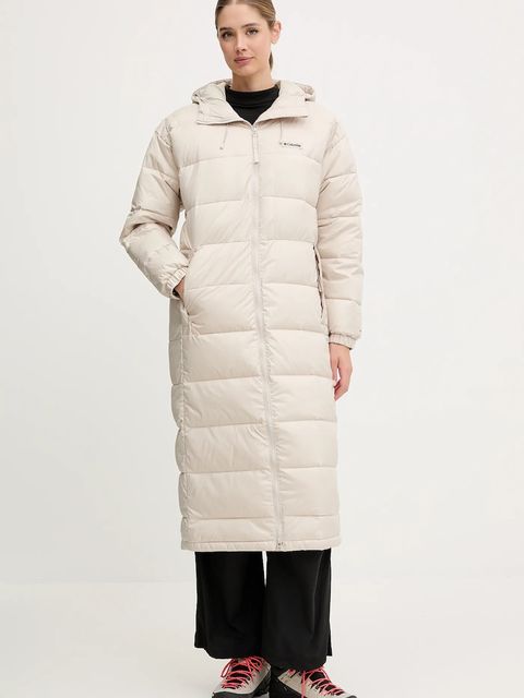 Columbia kurtka sportowa Pike Lake kolor beżowy zimowa 2133543 - zdjęcie produktu nr 1