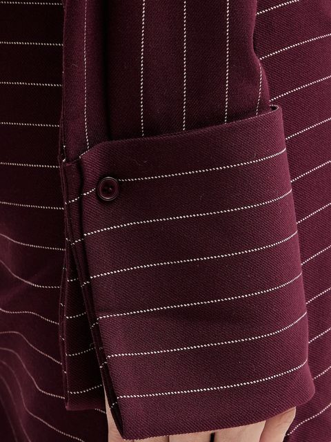 Retrofete sukienka Narine kolor bordowy mini prosta FW24-10168